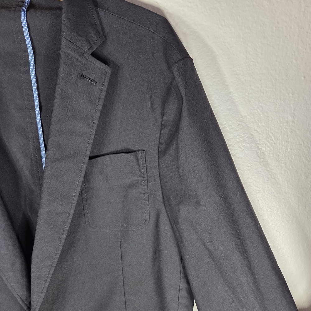 Haggar Blazer Smart Wash Highland Blazer Stretch Modern Fit Jacket XL (48/50) - Picture 6 of 16